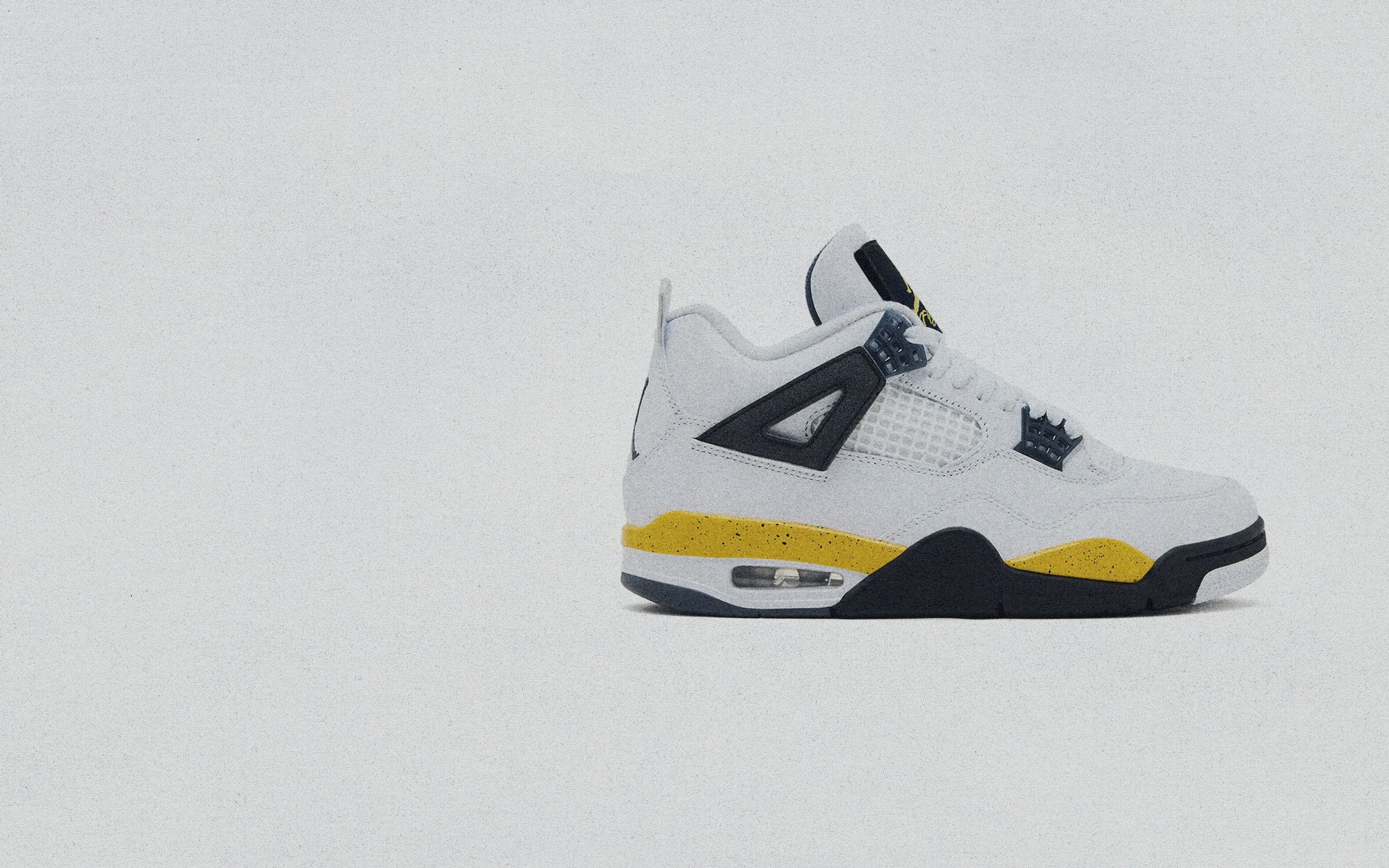 Air Jordan 4 Retro 'Rare Air - Tour Yellow' Hero Picture Desktop